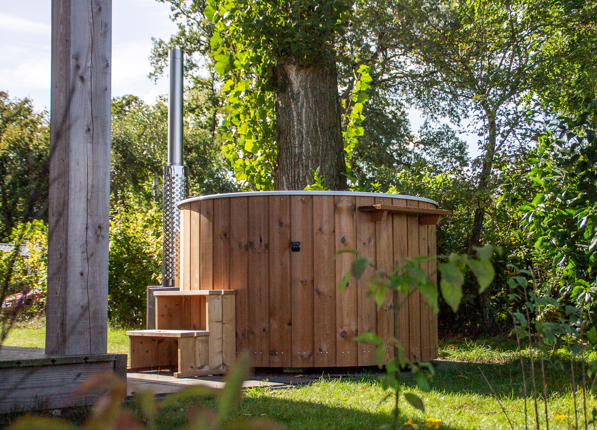 Tiny Cabin with Hot Tub I 4 people