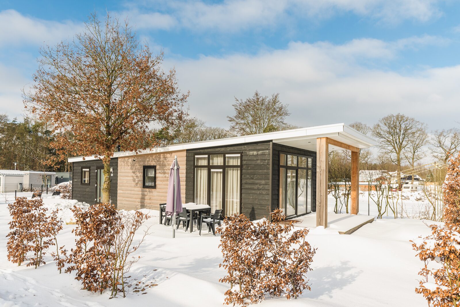 Buitenplaats Holten - Luxury lodge met privé sauna | 6 personen