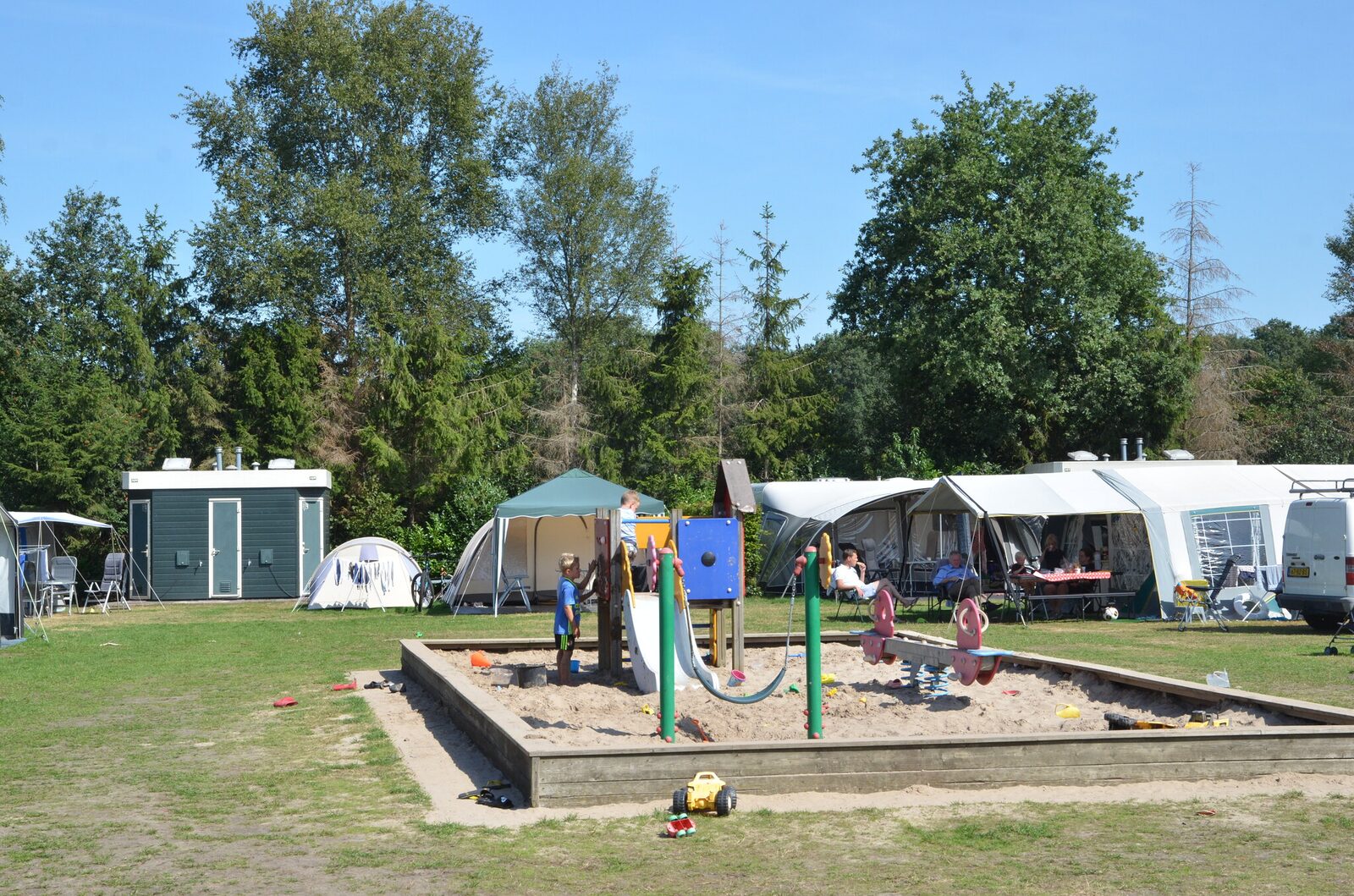 Comfortplus kampeerplaats