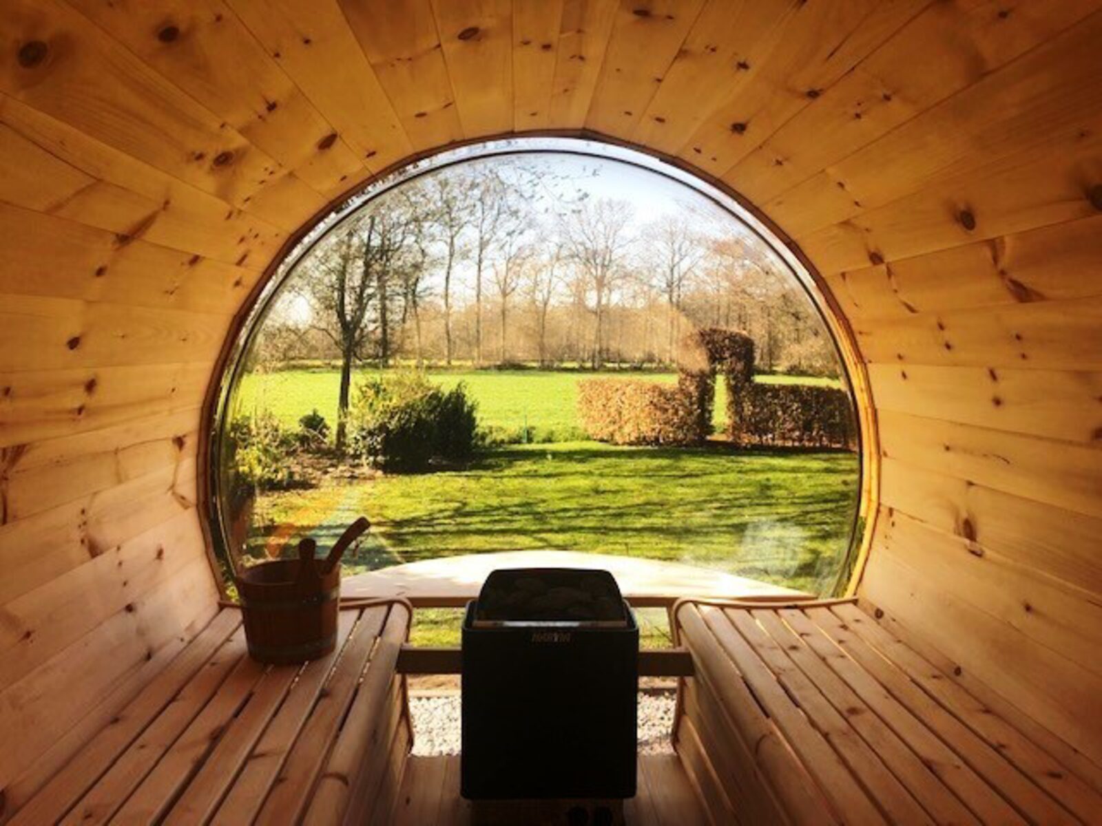 Onthaasten in de Achterhoek Appelbloesem I wellness vakantiehuis  