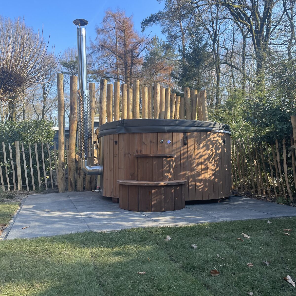 Berken Lodge Eco 6 people with Hottub and Sauna