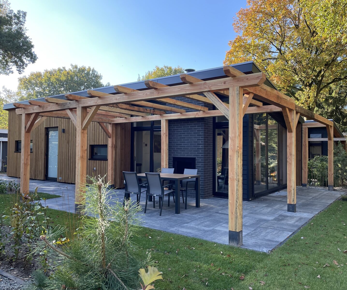 Berken Lodge Eco 6 people with Hottub and Sauna