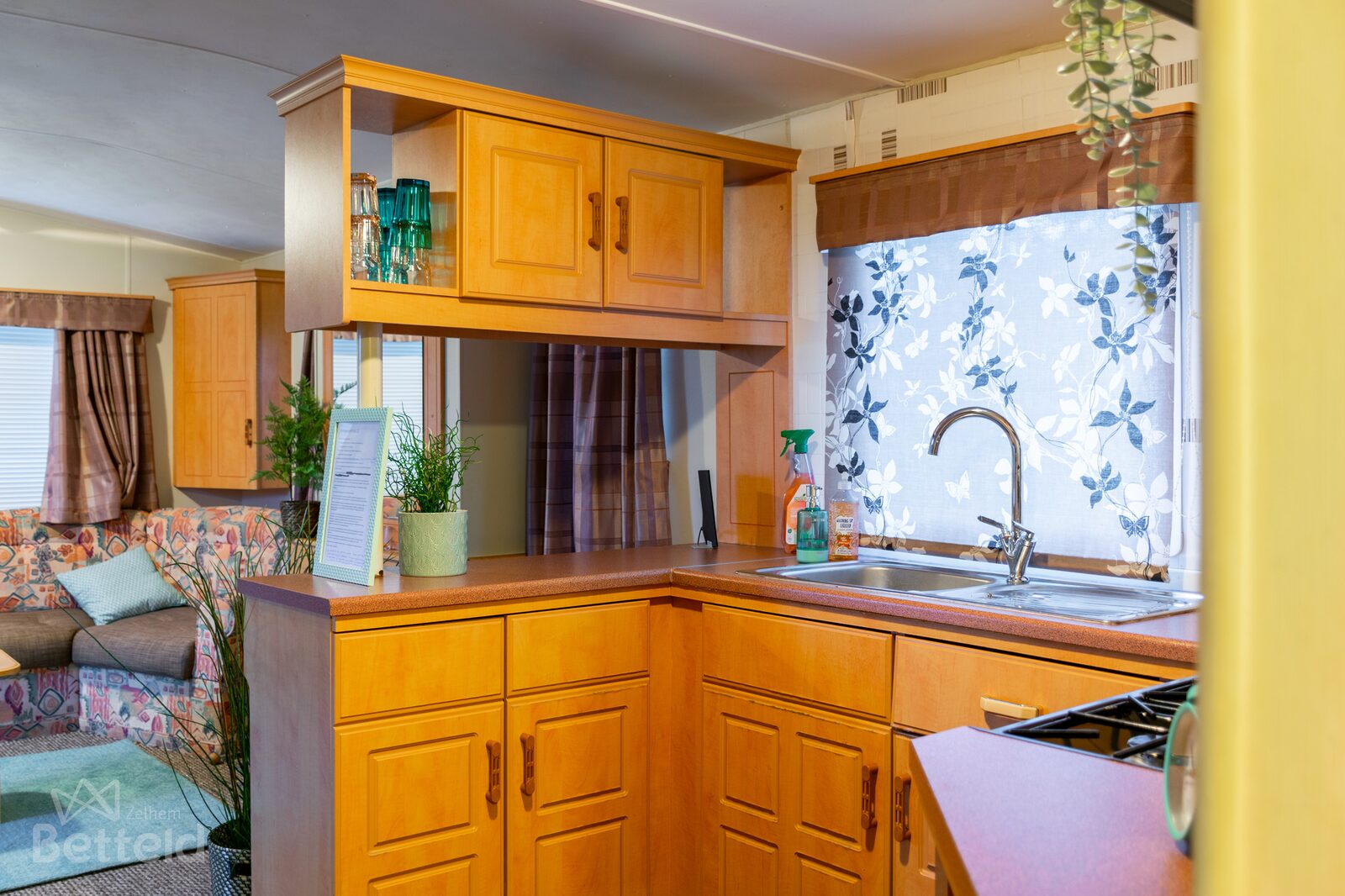 Caravan 4* D | 2 volw. en 5 kinderen (blokhut met stapelbed)