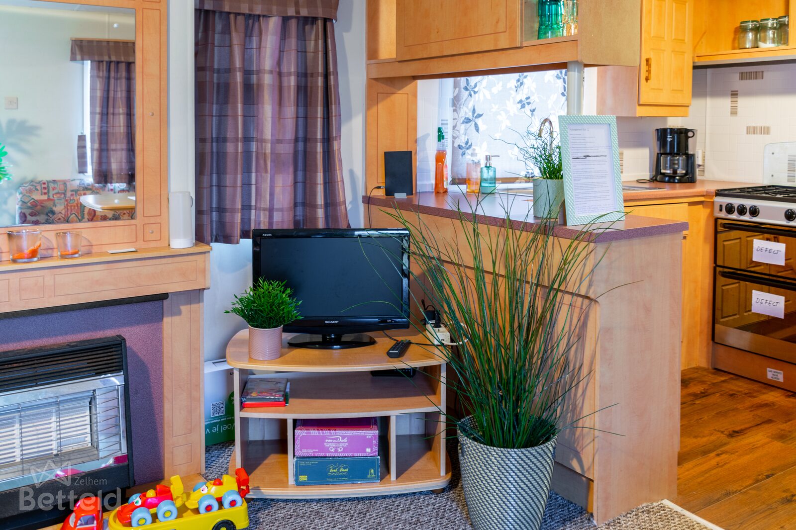 Caravan 4* D | 2 volw. en 5 kinderen (blokhut met stapelbed)