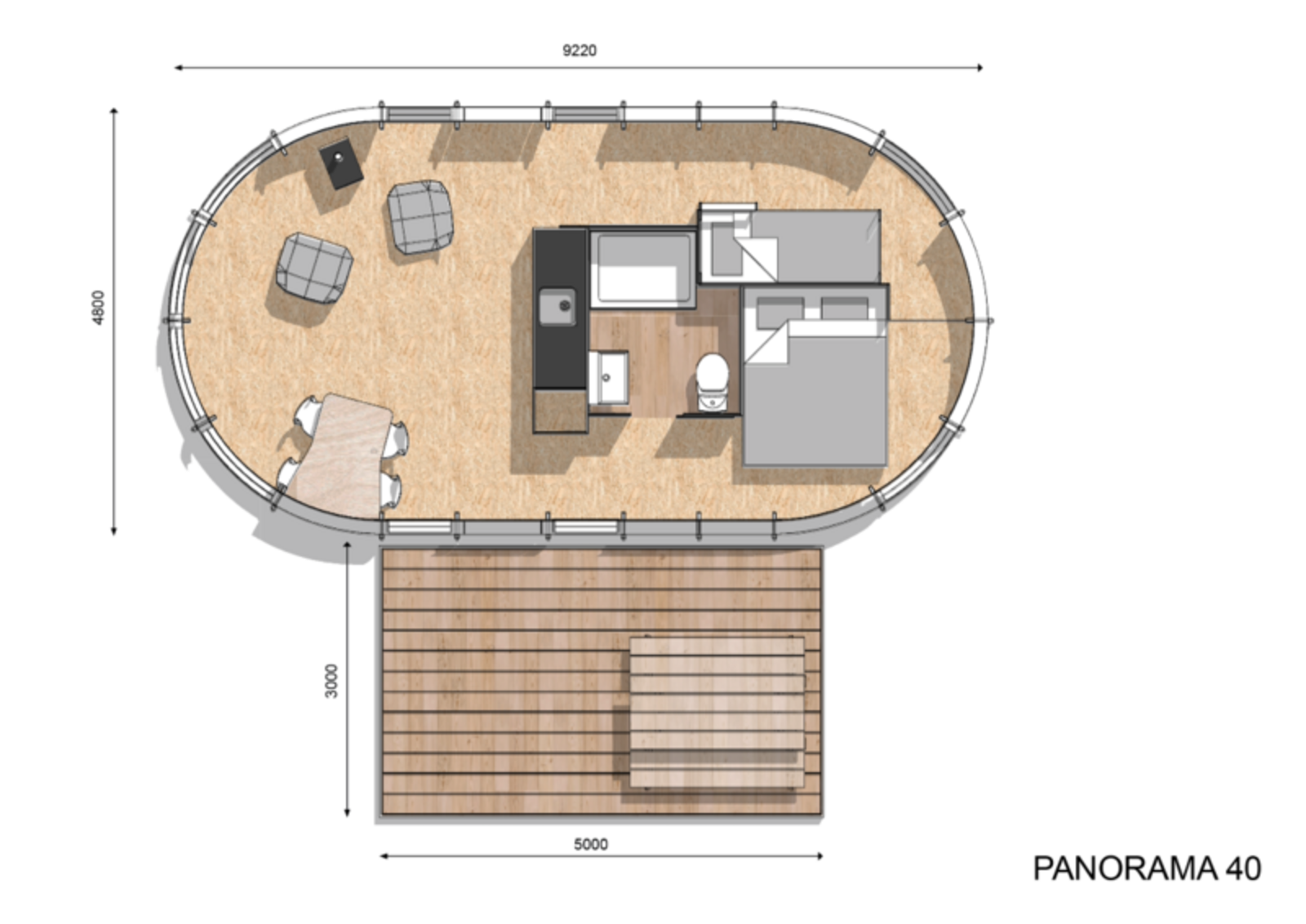Riverdome met privé sanitair én hottub | 4 personen