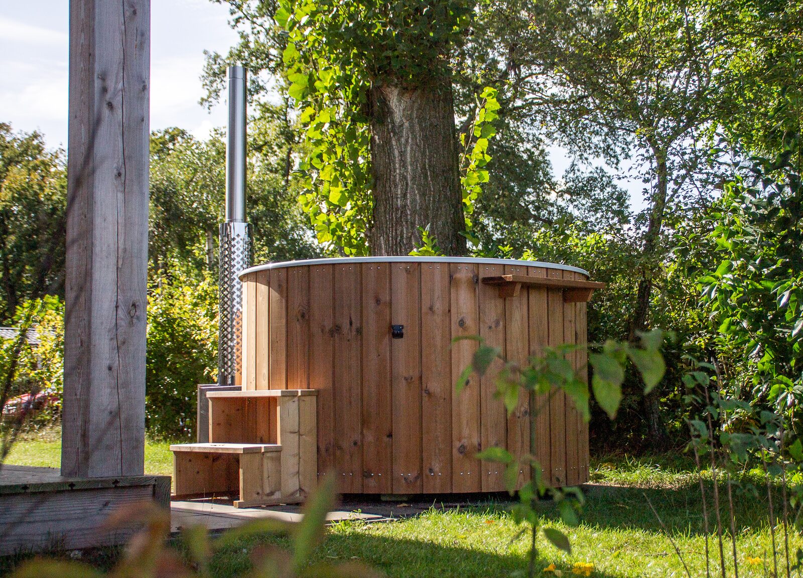 Riverdome met privé sanitair én hottub | 4 personen