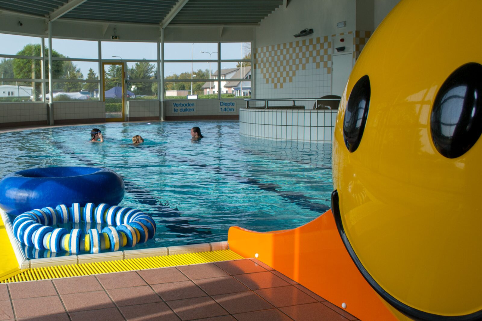 Comfort pitch + at the water