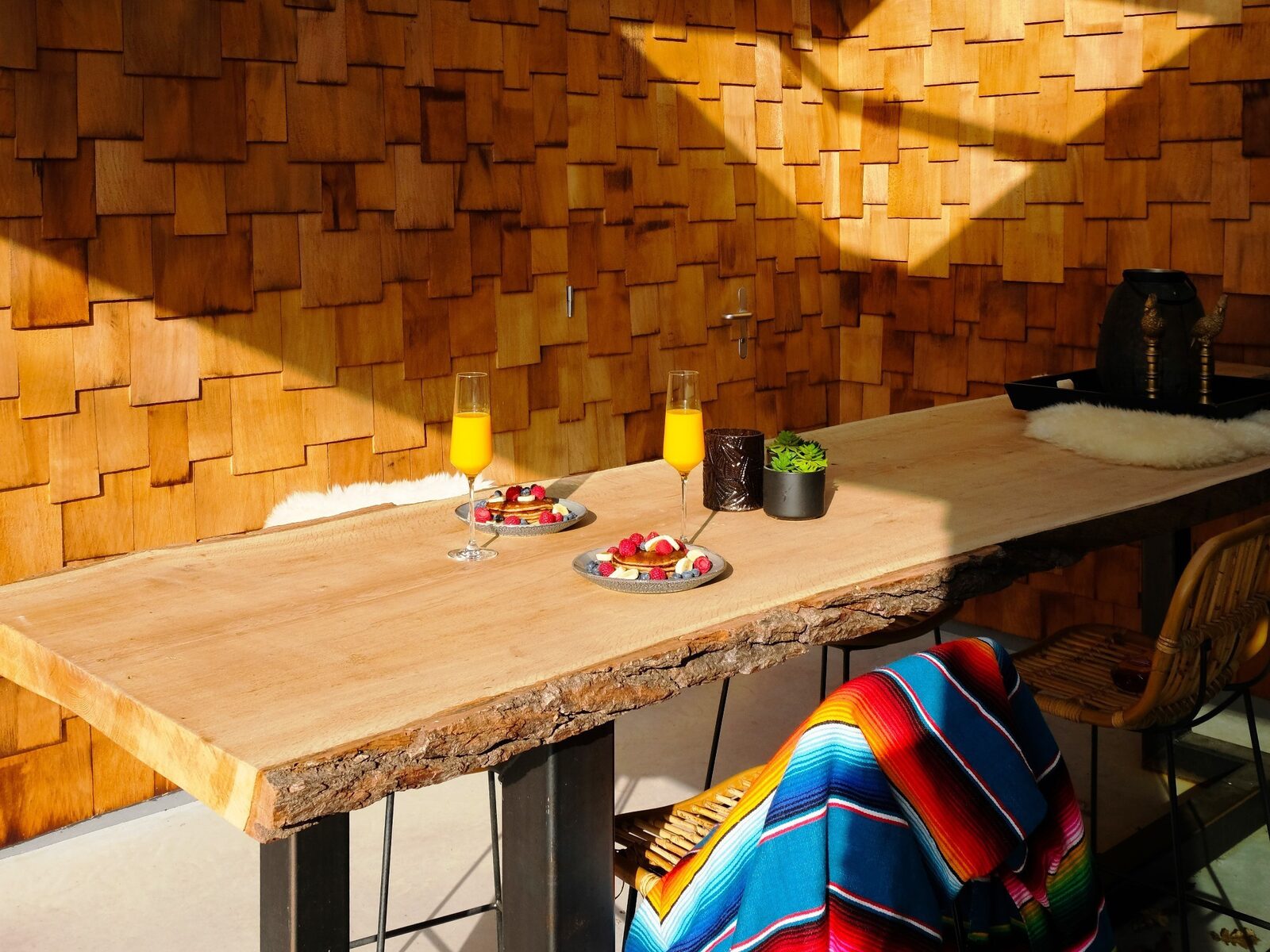 Houten Boshuis - luxe wellness vakantiehuis met hottub