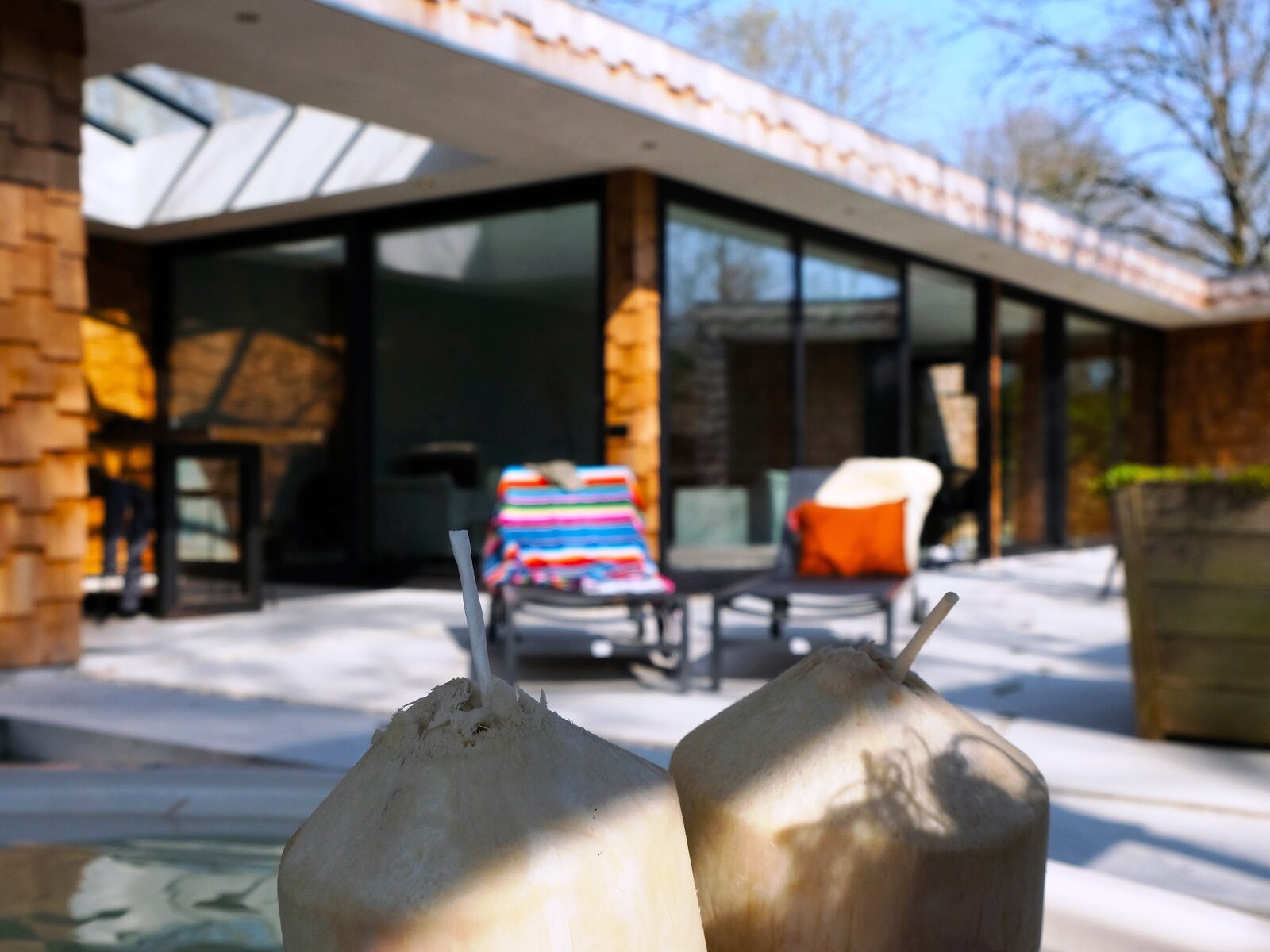 Houten Boshuis - luxe wellness vakantiehuis met hottub
