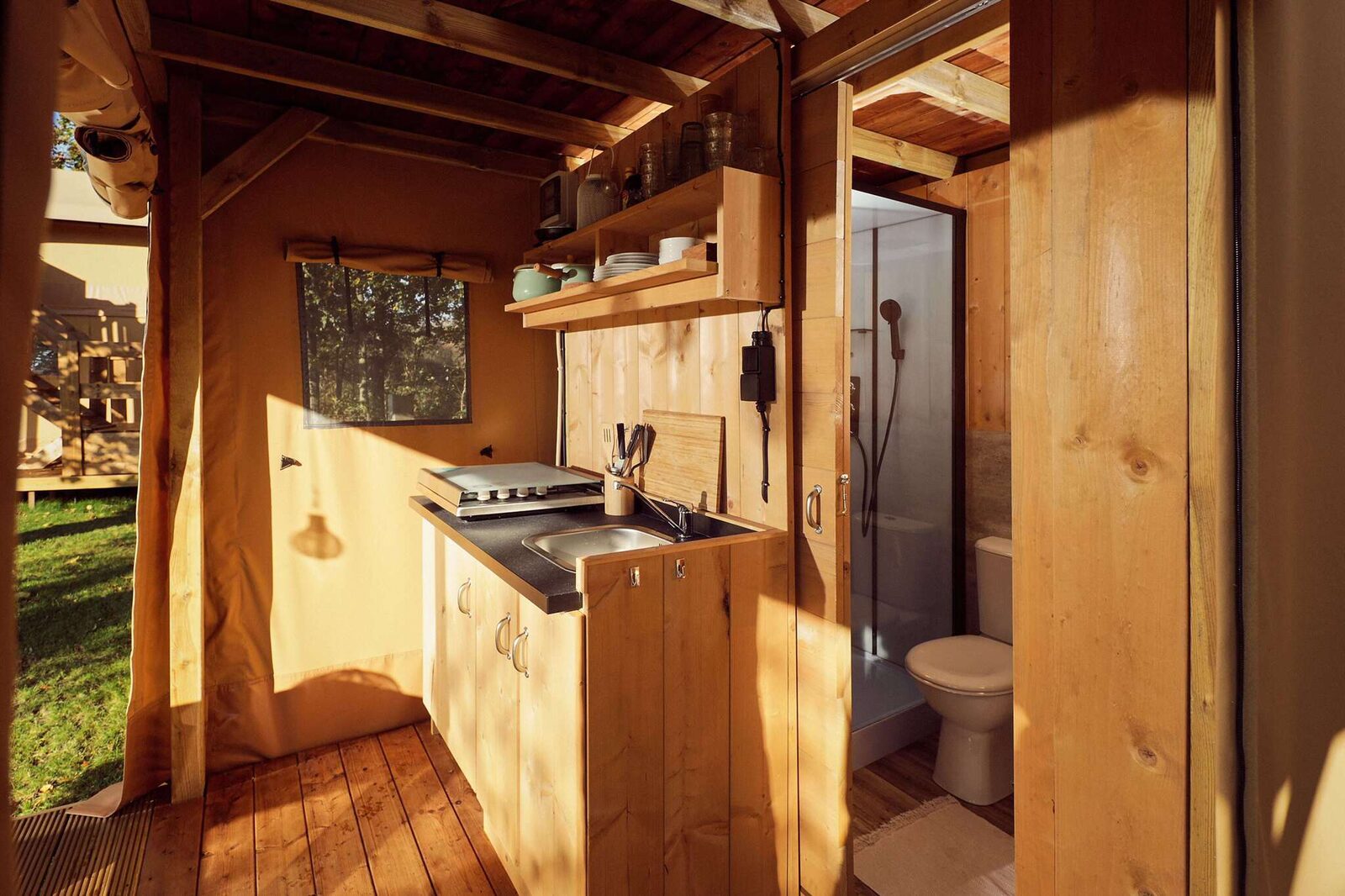 Glamping tent Arriba | 2 Pers.