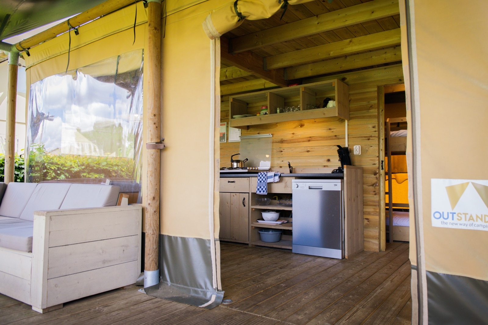 Luxuriöse Safari-Lodge für 4 Personen