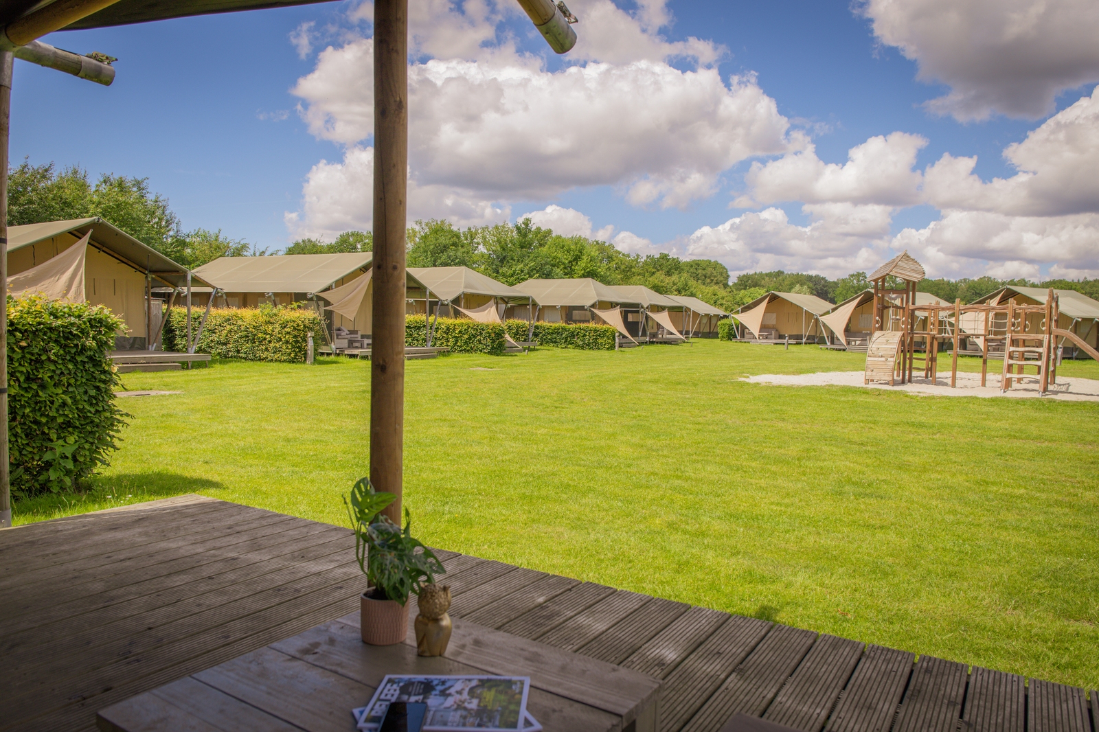 Luxuriöse Safari-Lodge für 4 Personen