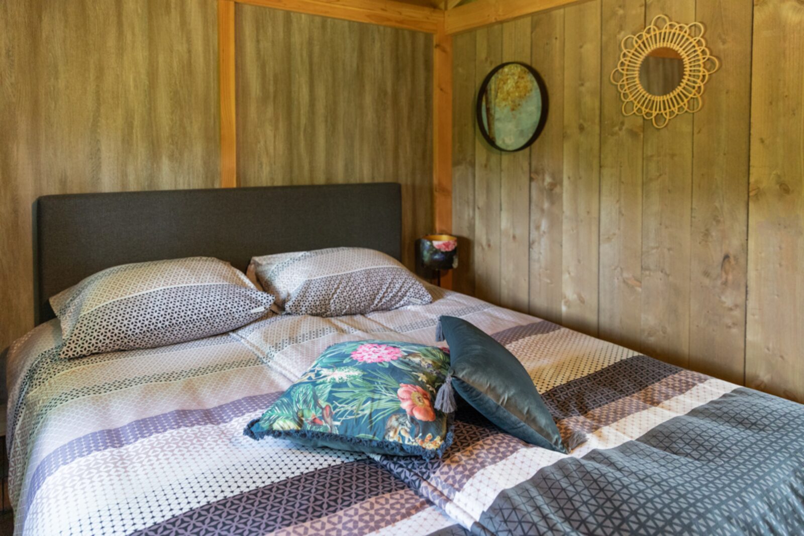 Luxe lodge nieuw met oven