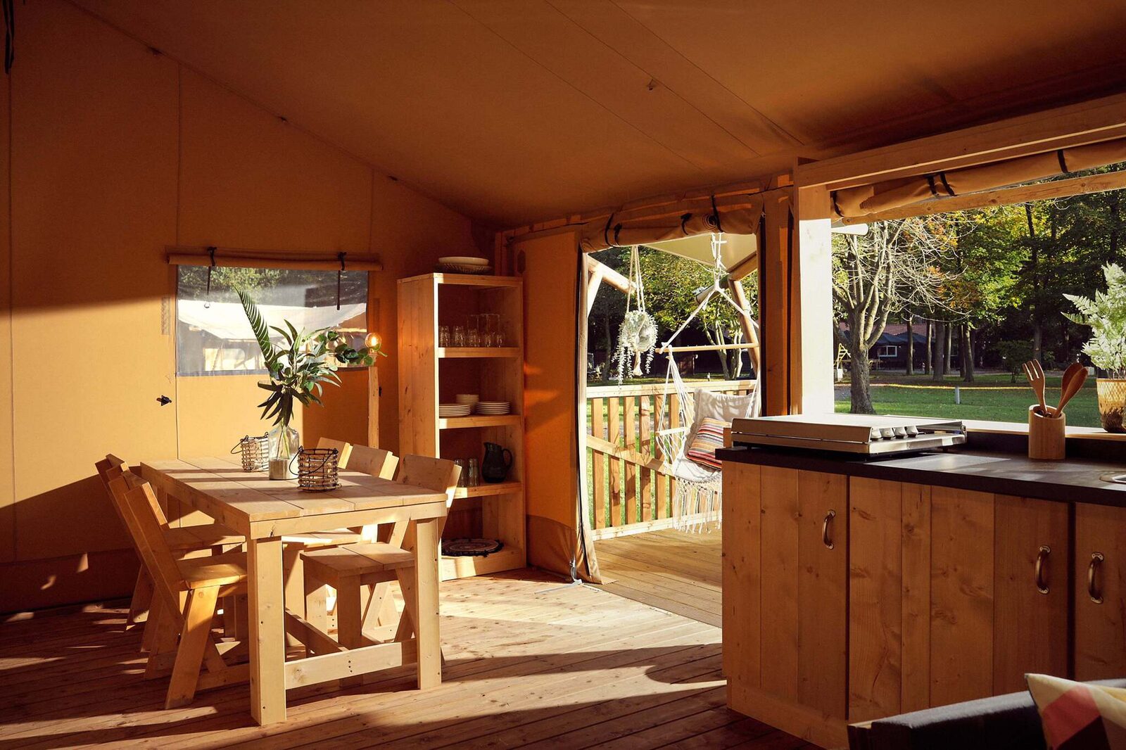Glamping tent La Vida Aqua | 5 Pers.