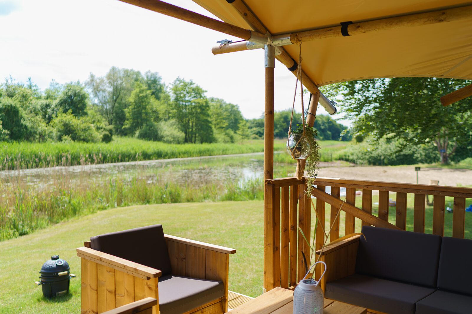 Glamping tent La Vida Aqua | 5 Pers.
