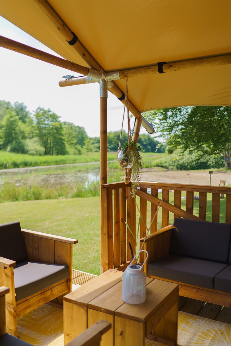 Glamping tent La Vida Aqua | 5 Pers.