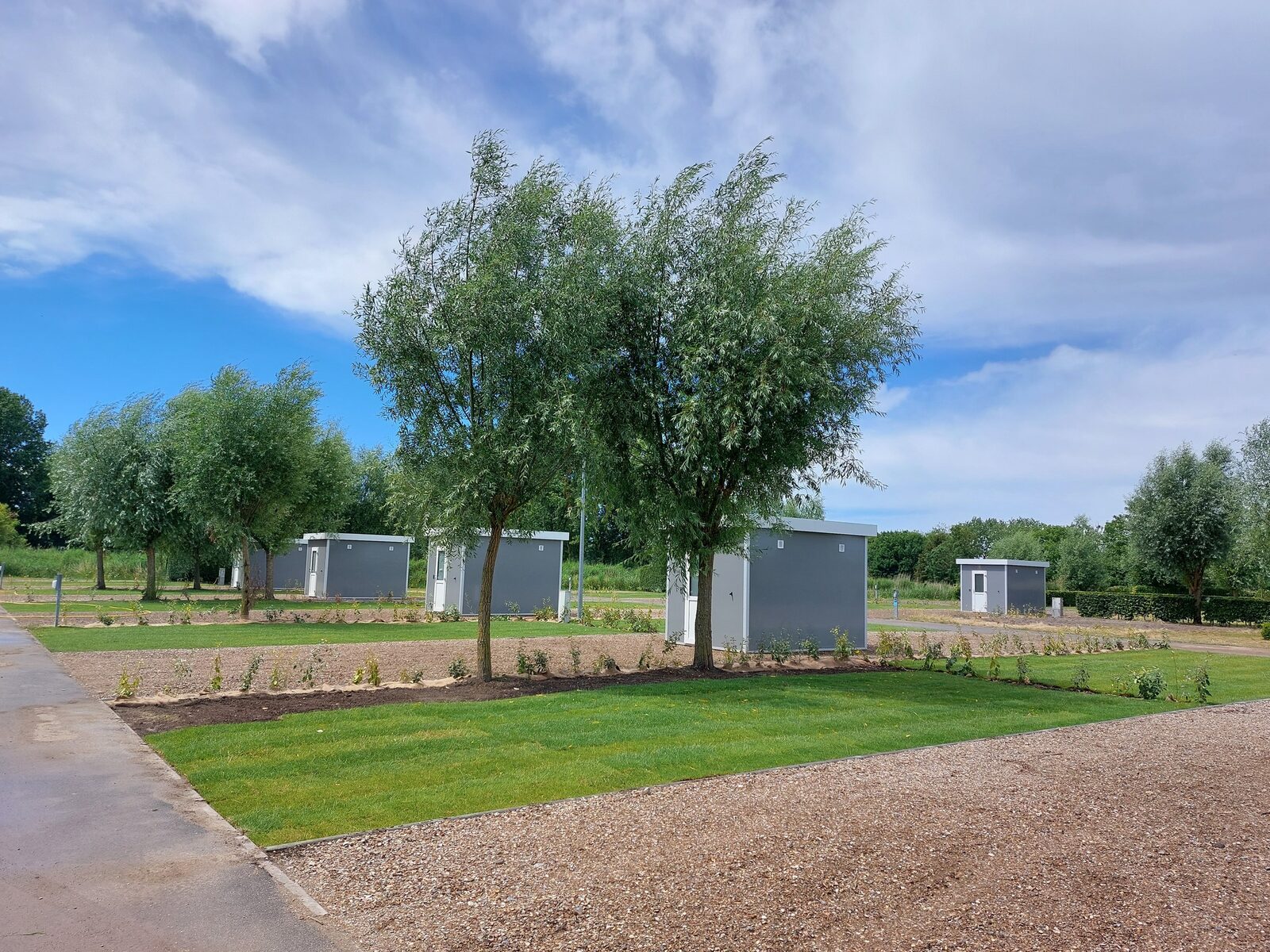 Comfort pitch XL with Private Unit - 150 m²