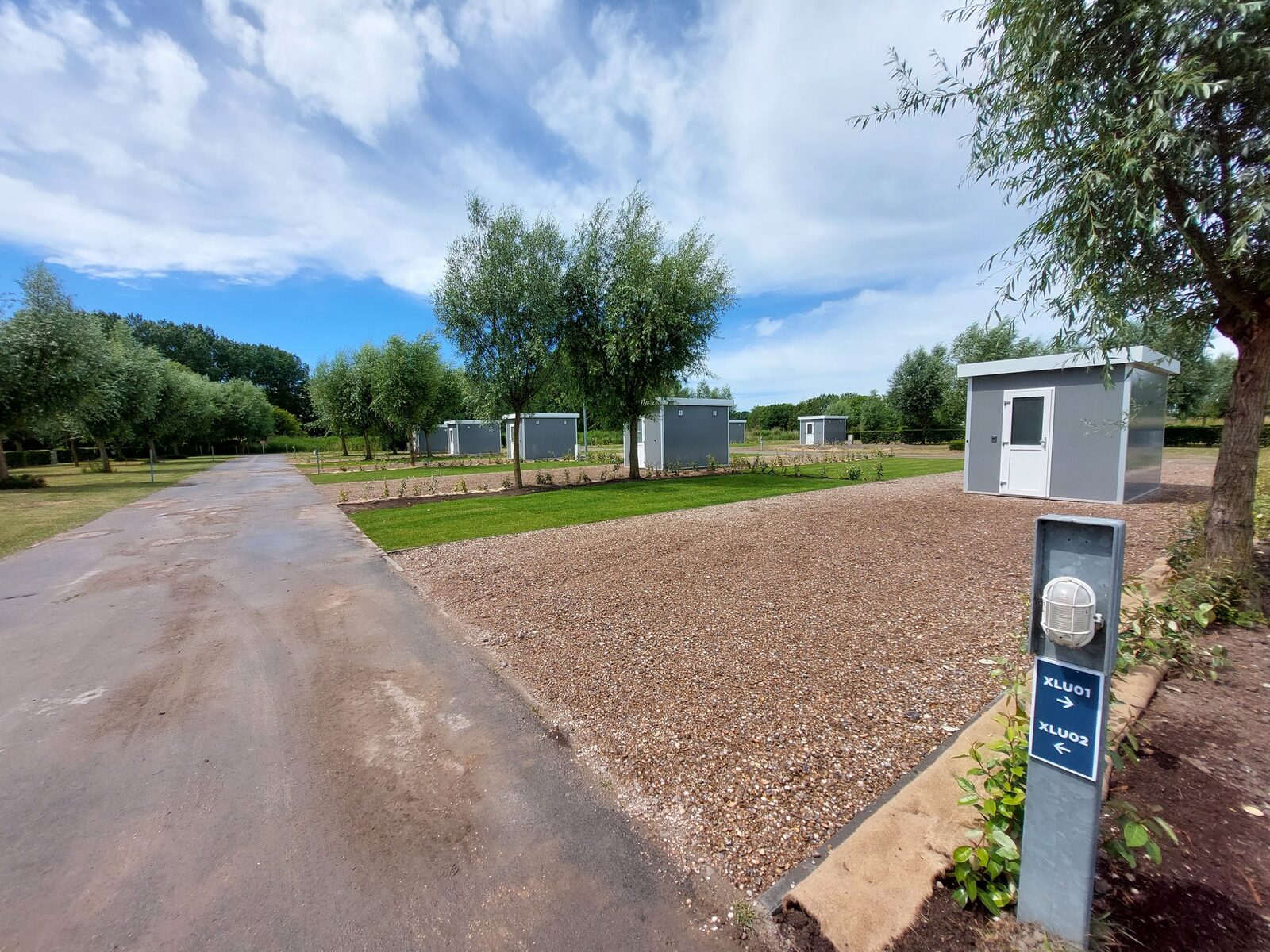 Comfort pitch XL with Private Unit - 150 m²