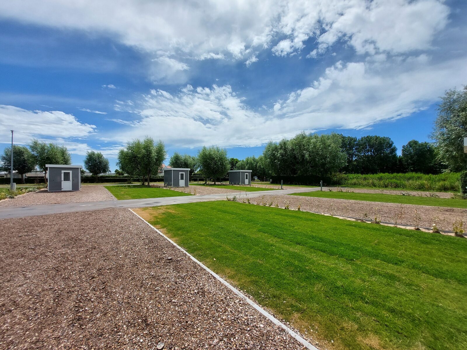 Comfort pitch XL with Private Unit - 150 m²