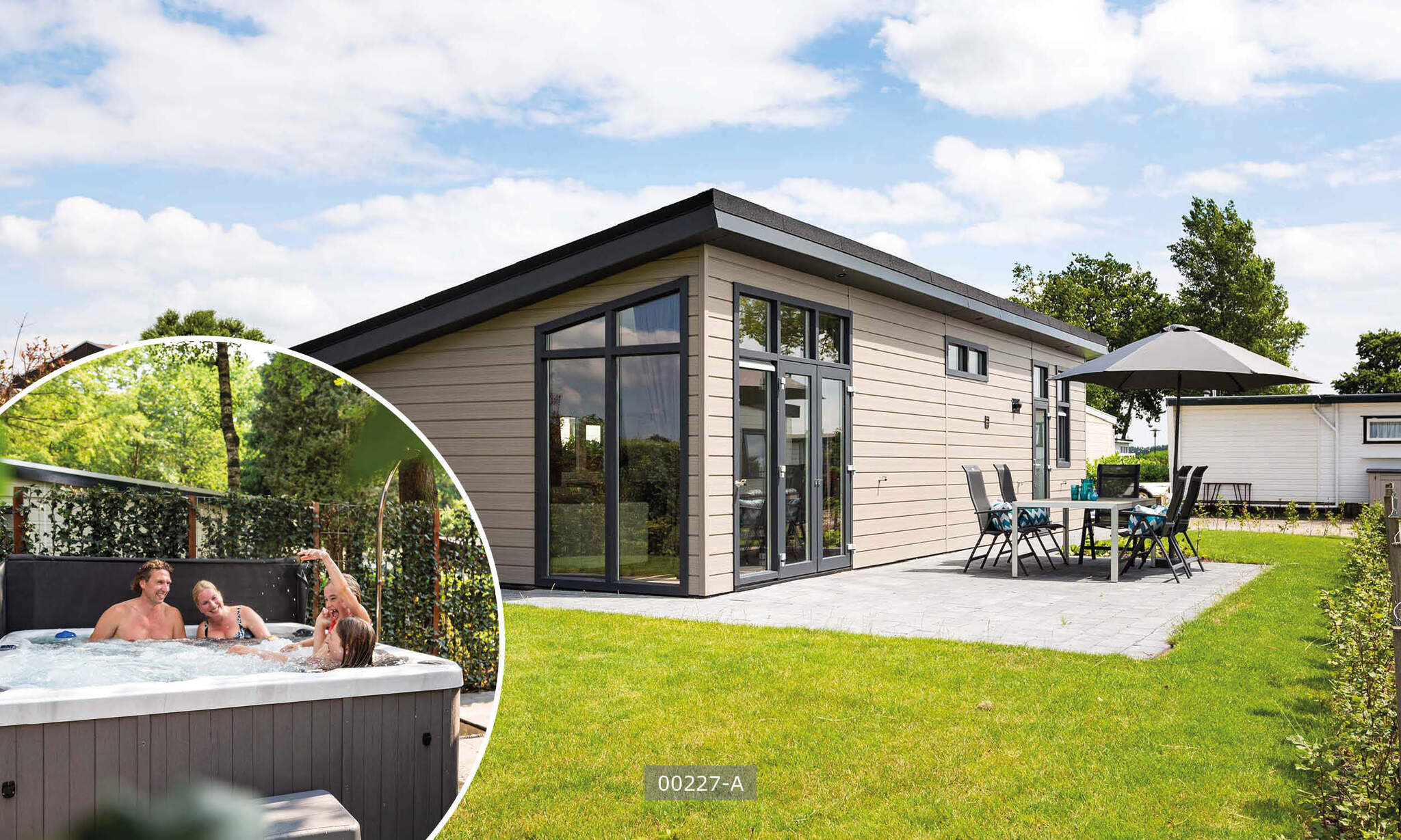 Vakantiehuis met bubbelbad in Cromvoirt (Nederland) voor 6 personen