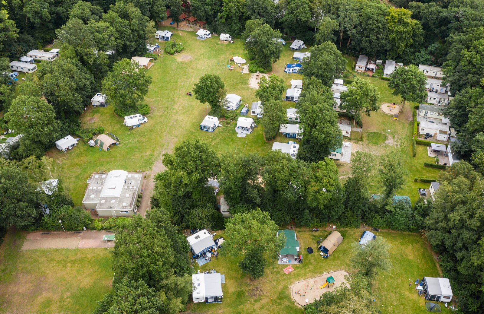 Kampeerplaats hondenvrij
