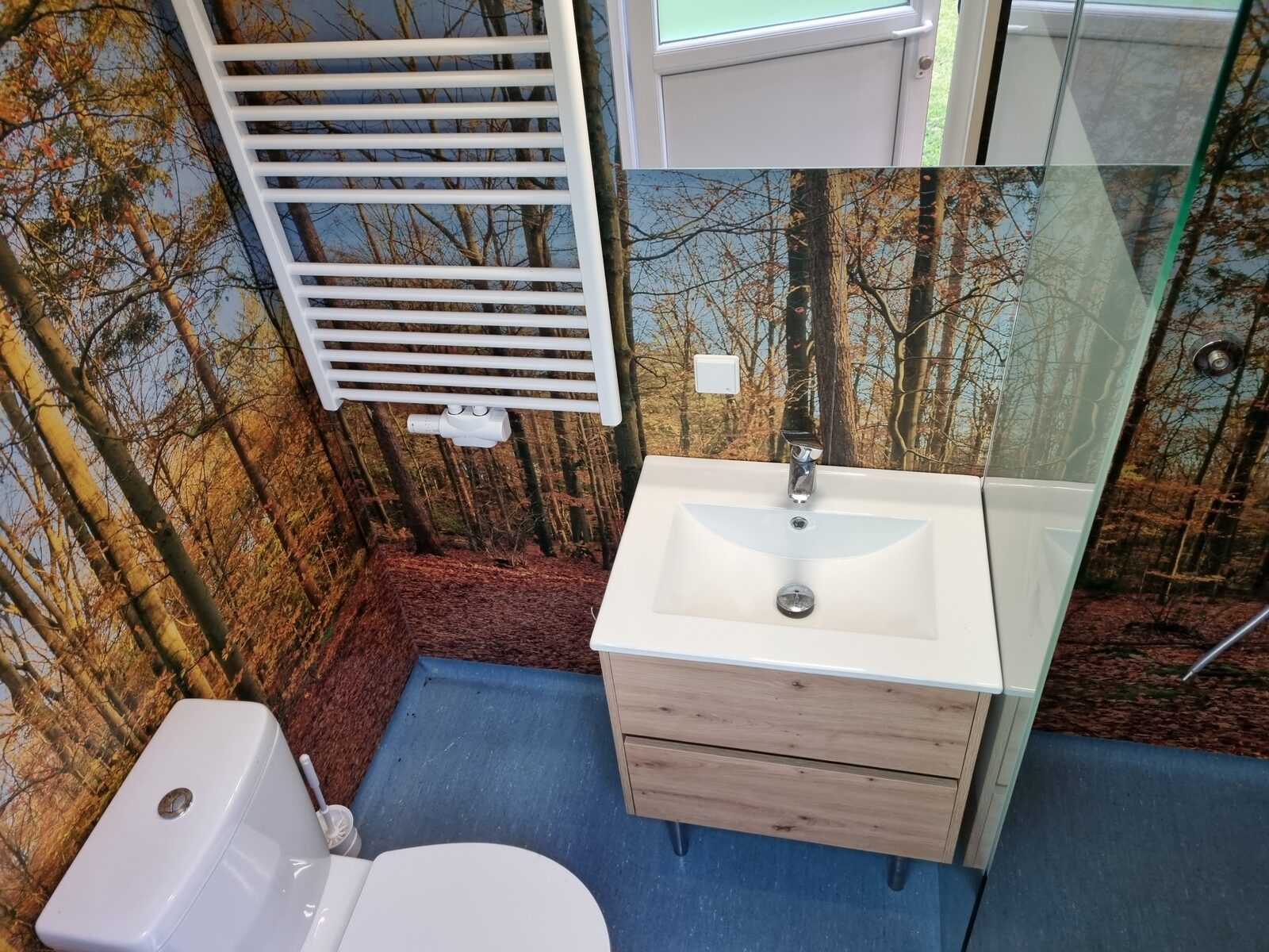 Kampeerplaats met privé sanitair