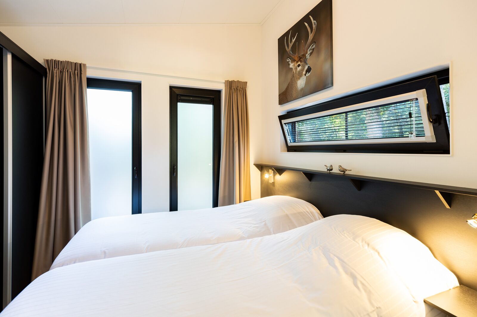 Bos Lodge 55 Eco 4 persons with Hottub and Sauna