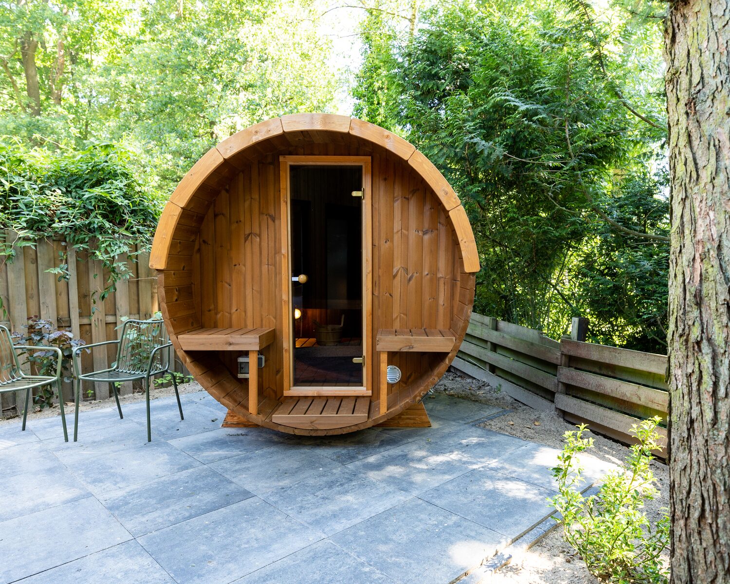 Bos Lodge 55 Eco 4 persons with Hottub and Sauna