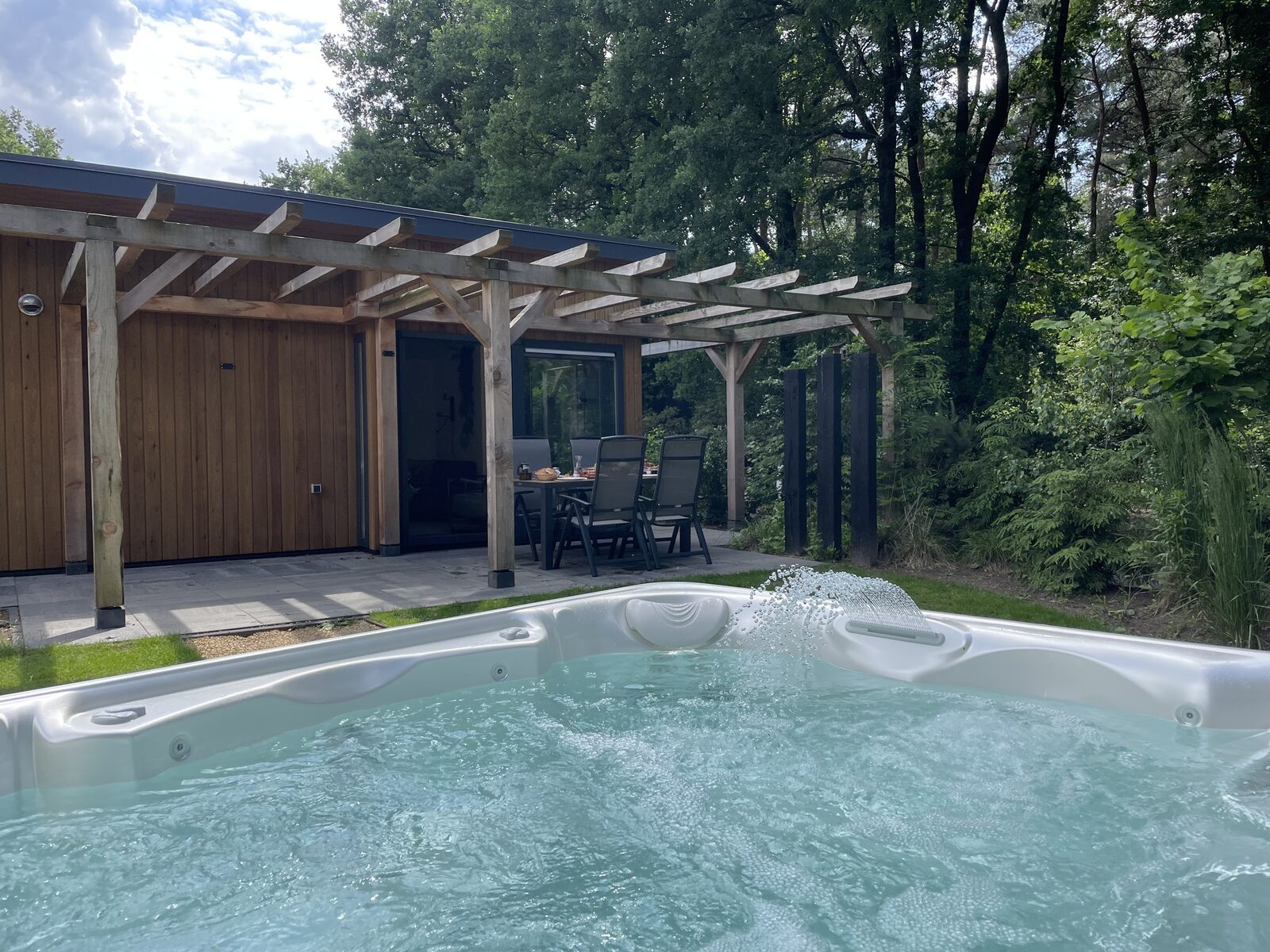 Heide Lodge Eco 4 persons with Hottub and Sauna