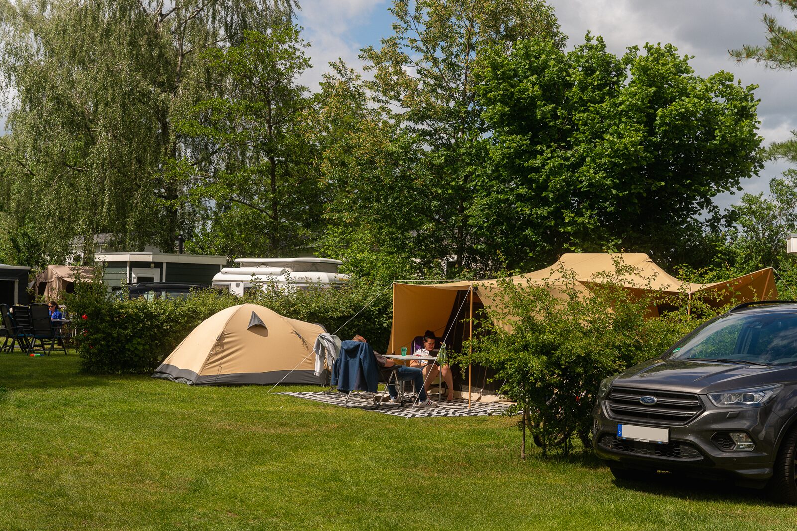 Camping pitch