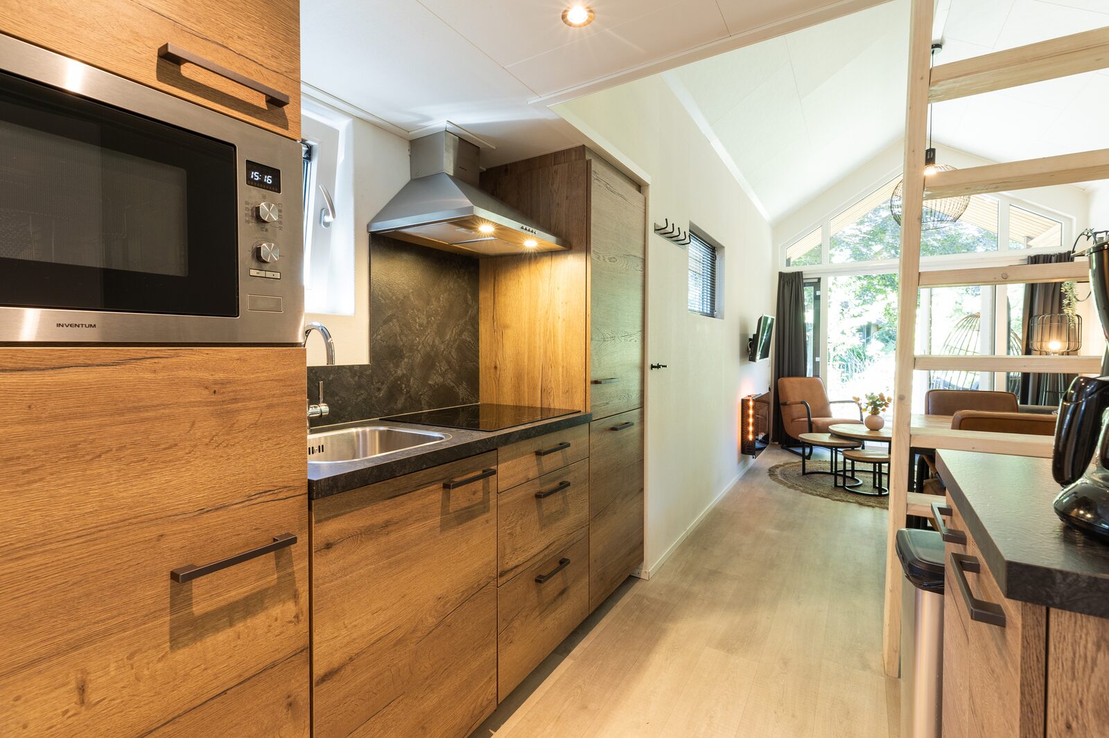 Tiny Lodge Eco 4 Personen mit Hottub