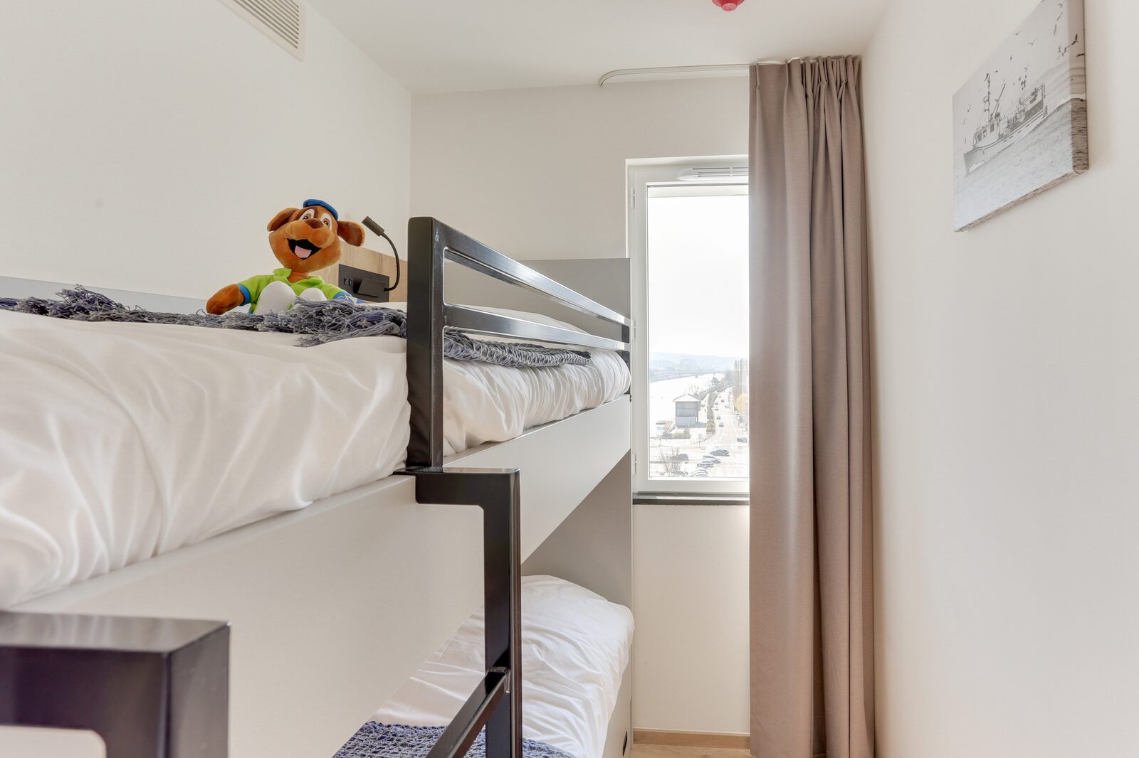 Family suite voor 6 pers met 2 kamers en balkon