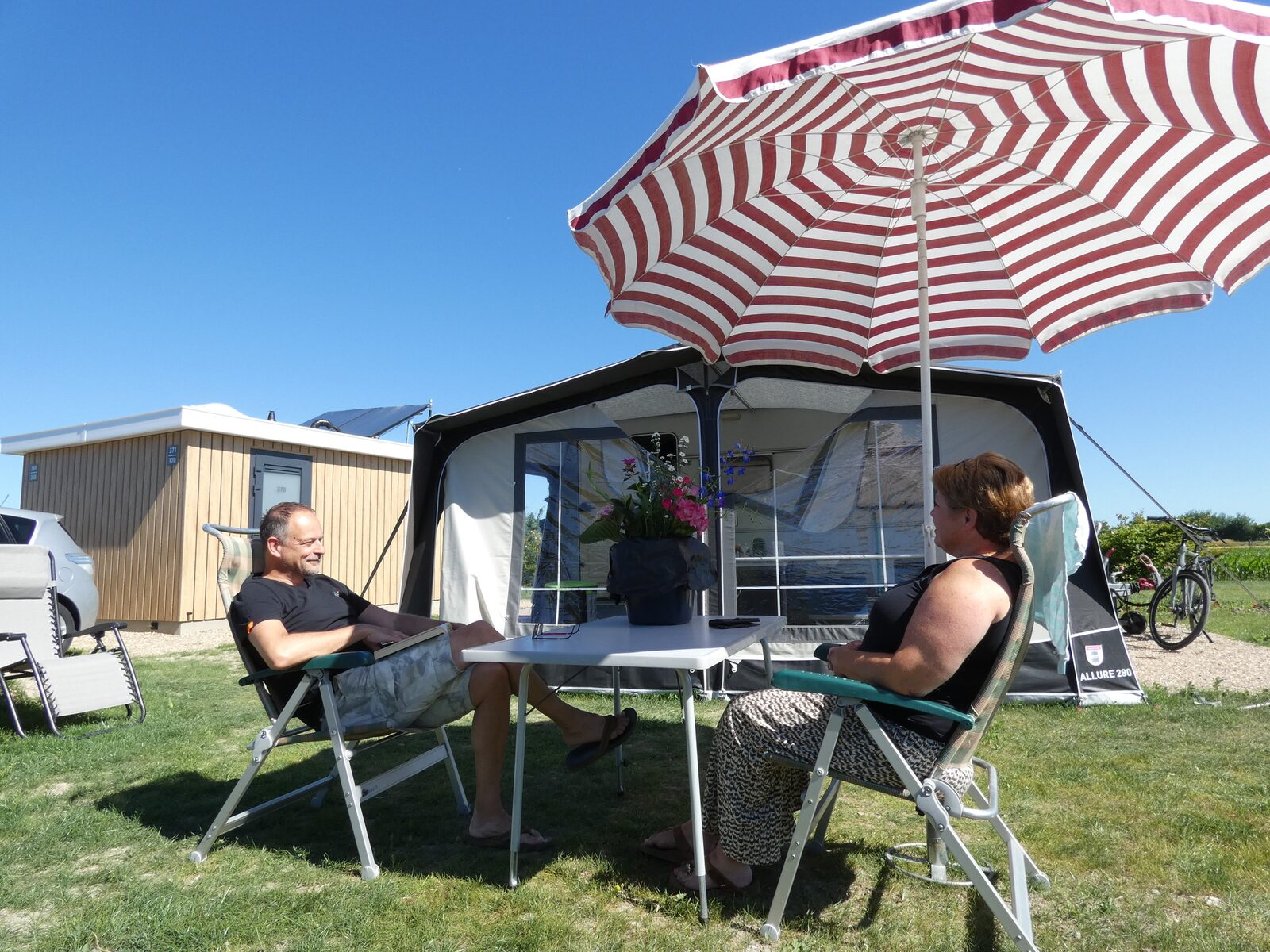 Comfortplaats met privé-sanitair