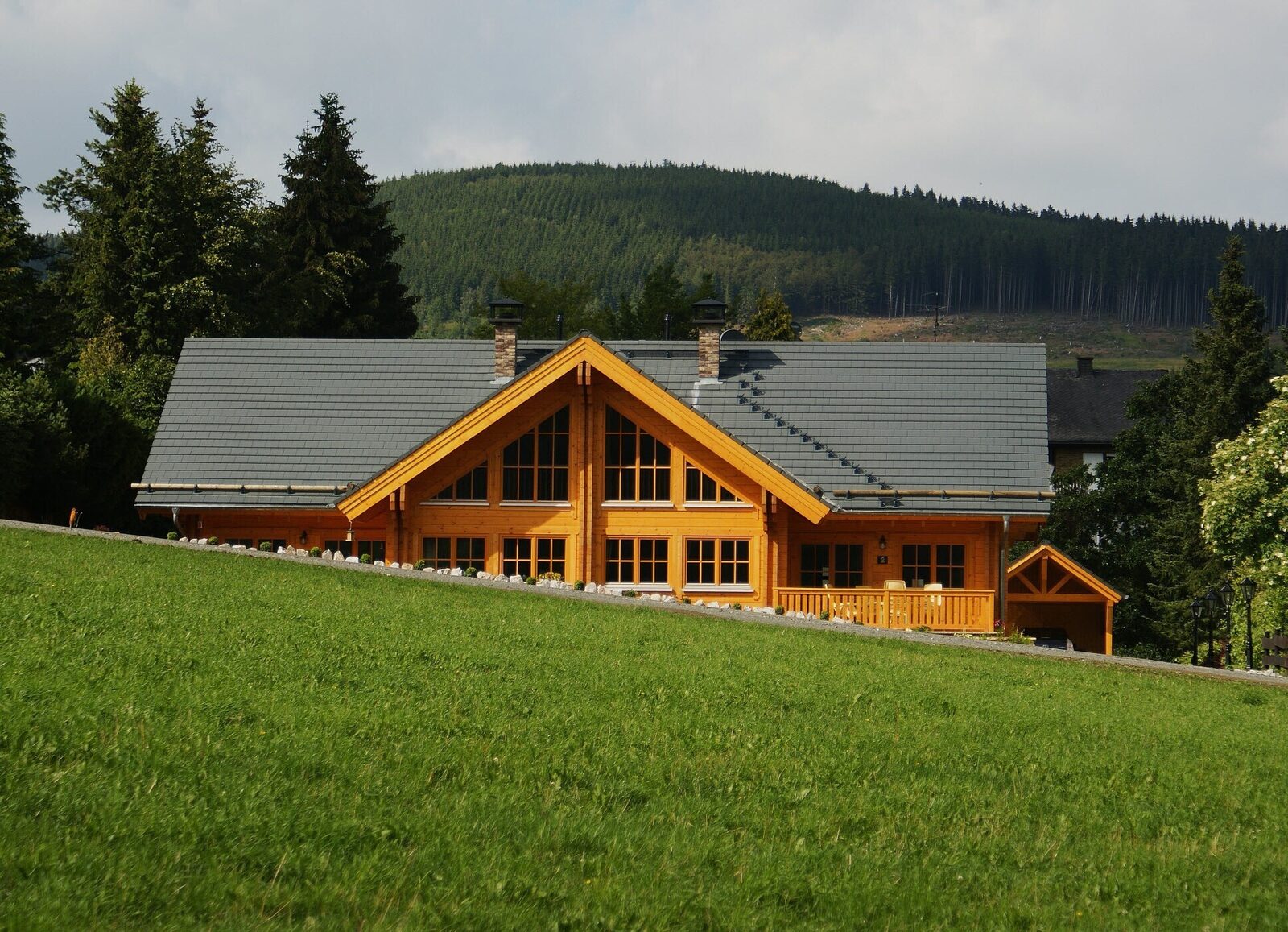 Luxus Blockhaus - Sonnenhang Lodge A