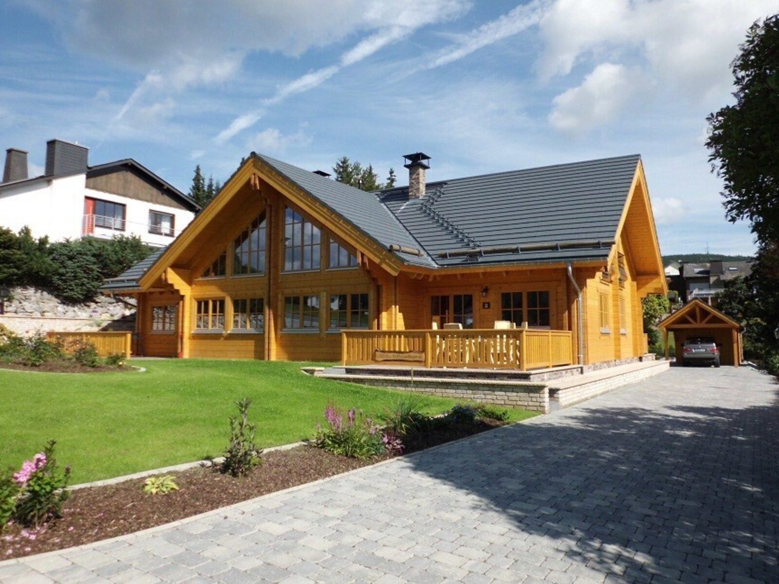 Luxus Blockhaus - Sonnenhang Lodge A