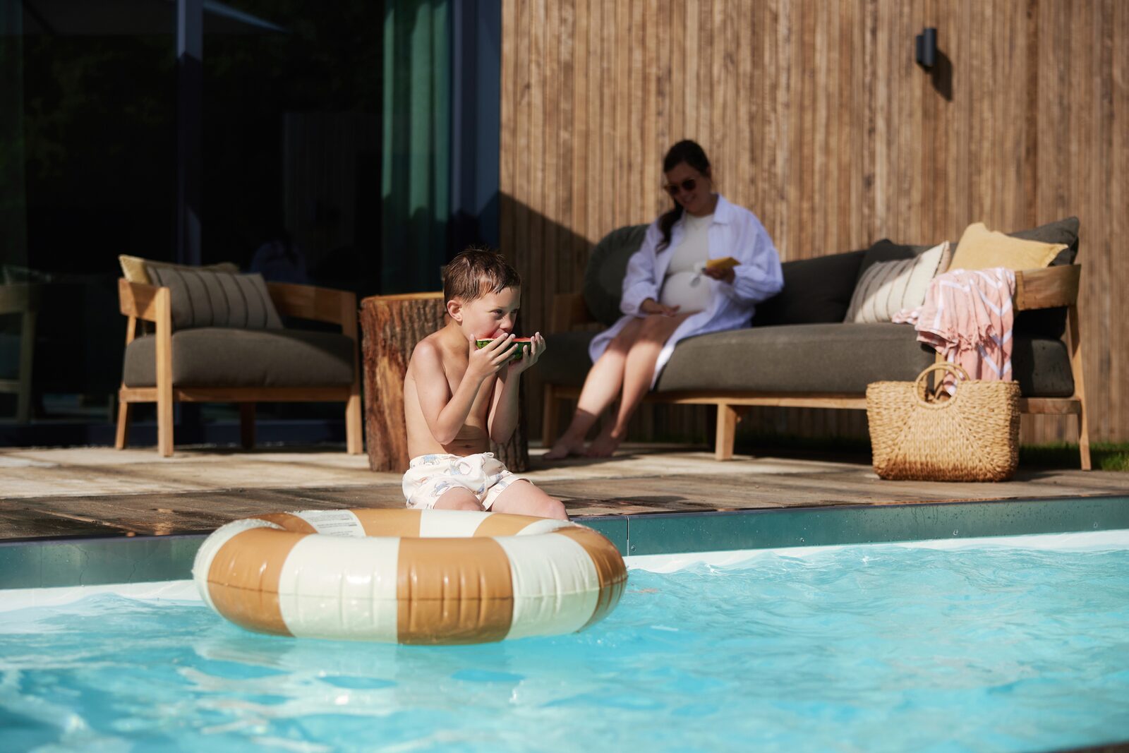 Unbrick One |  Sauna und privater Pool | 6 Pers.