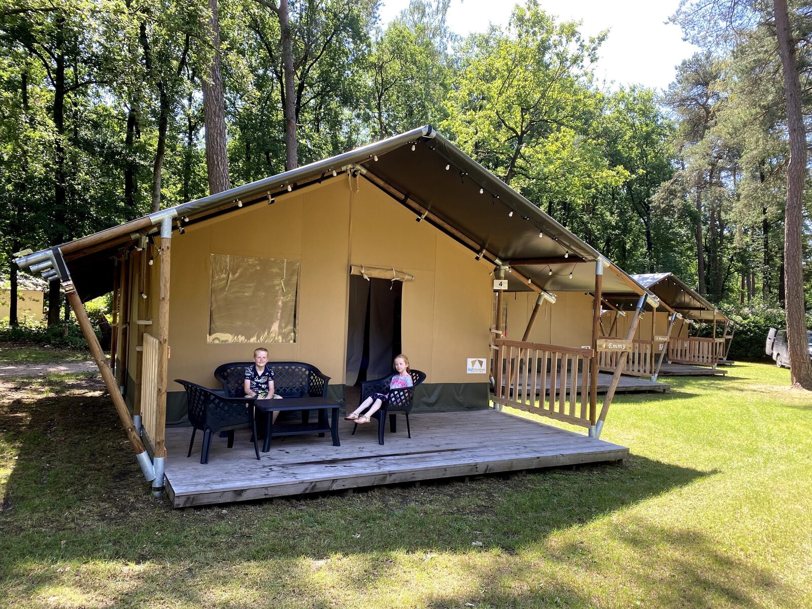 Safaritenten 6 persoons