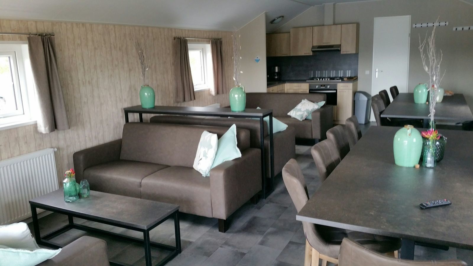 Groepsverblijf voor 16 personen (4 vierpersoonslodges) 