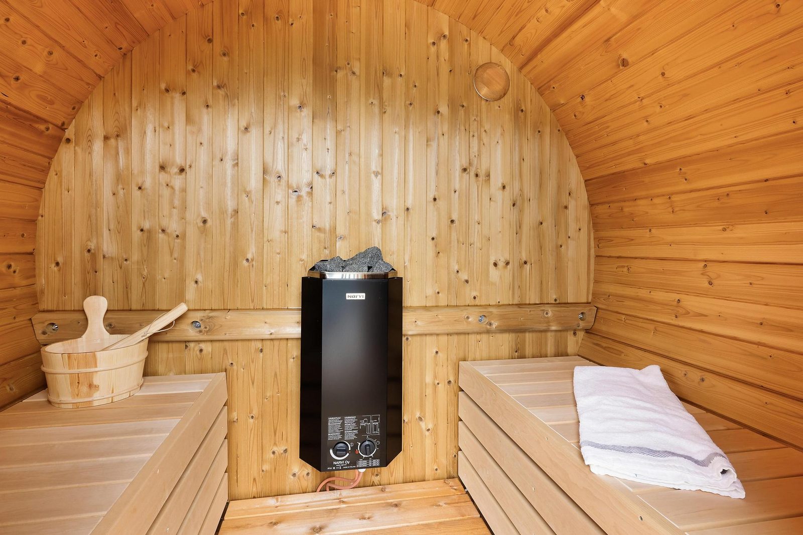 Wellnessvilla met Sauna: 2-6 personen 