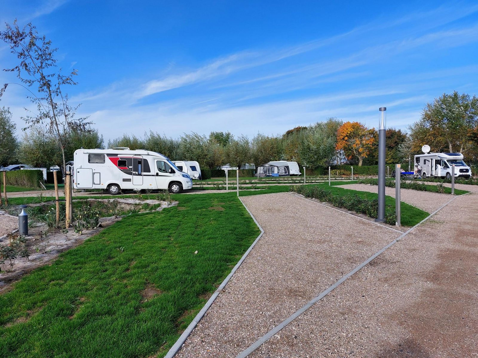 Emplacement de camping Large - 105 m²