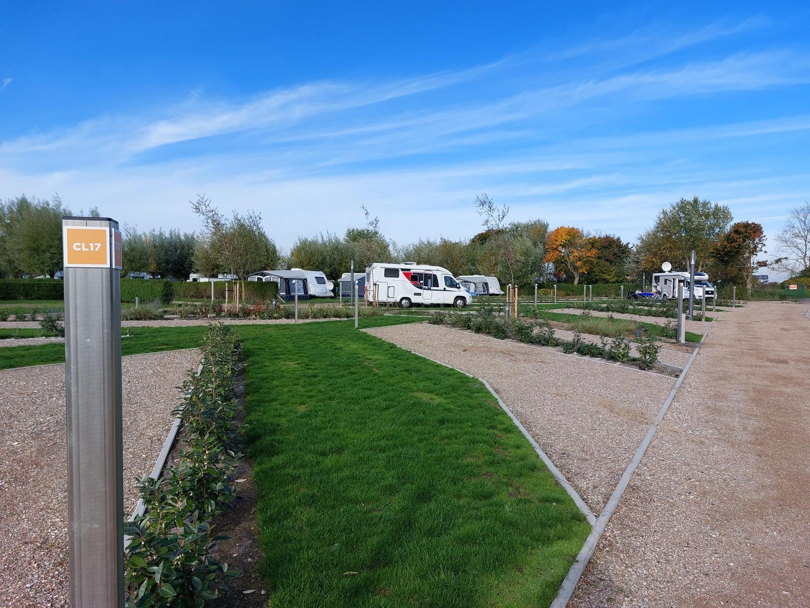 Emplacement de camping Large - 105 m²