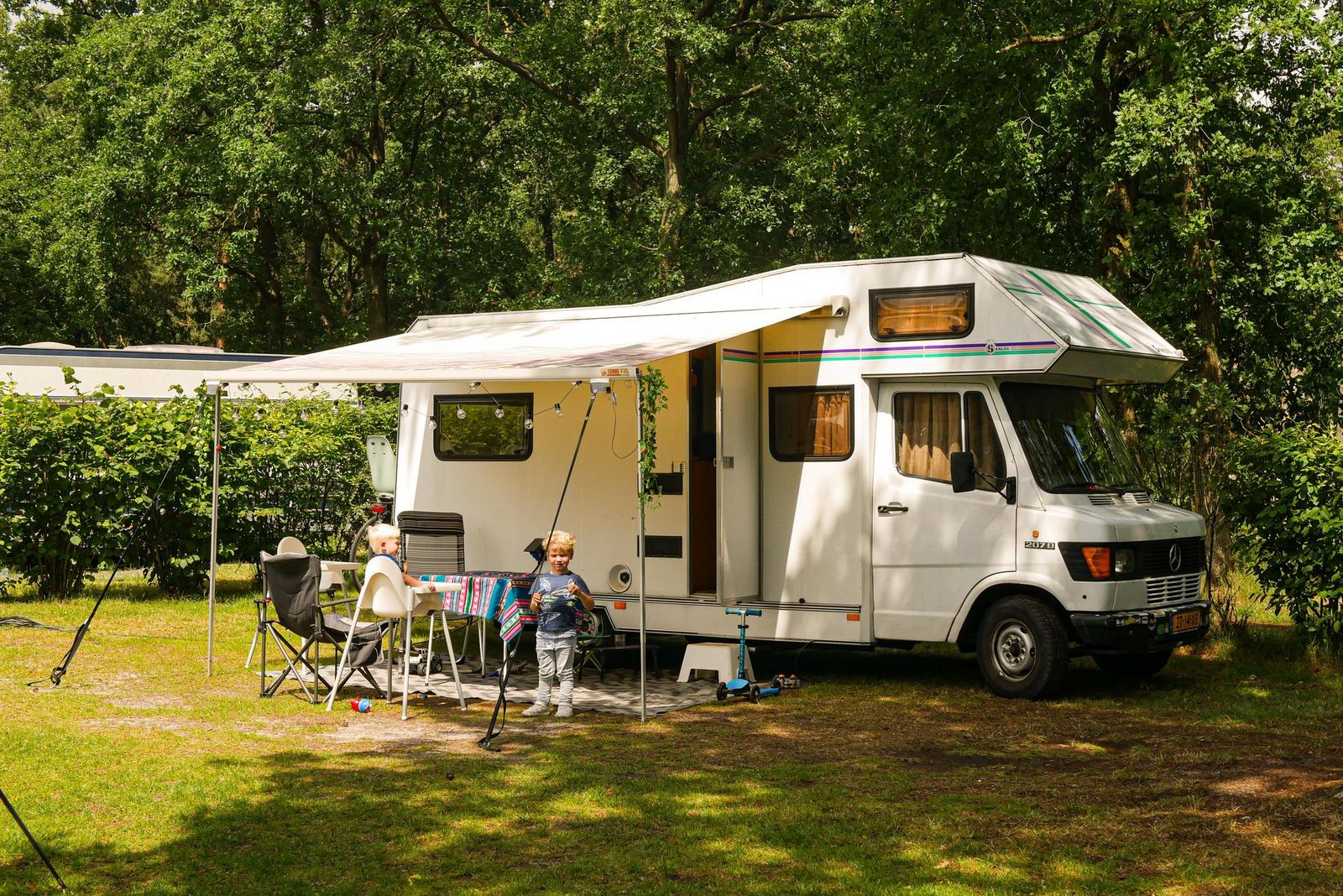 Comfort kampeerplaats