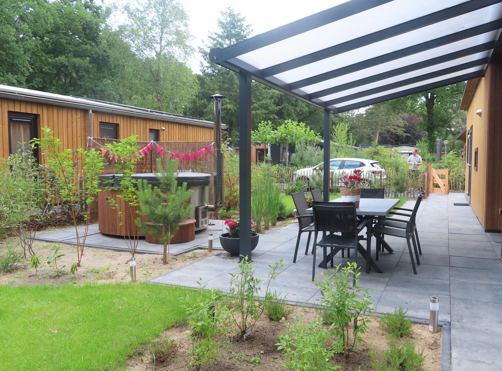 Bos Lodge 55 Eco 6 persons with Hottub
