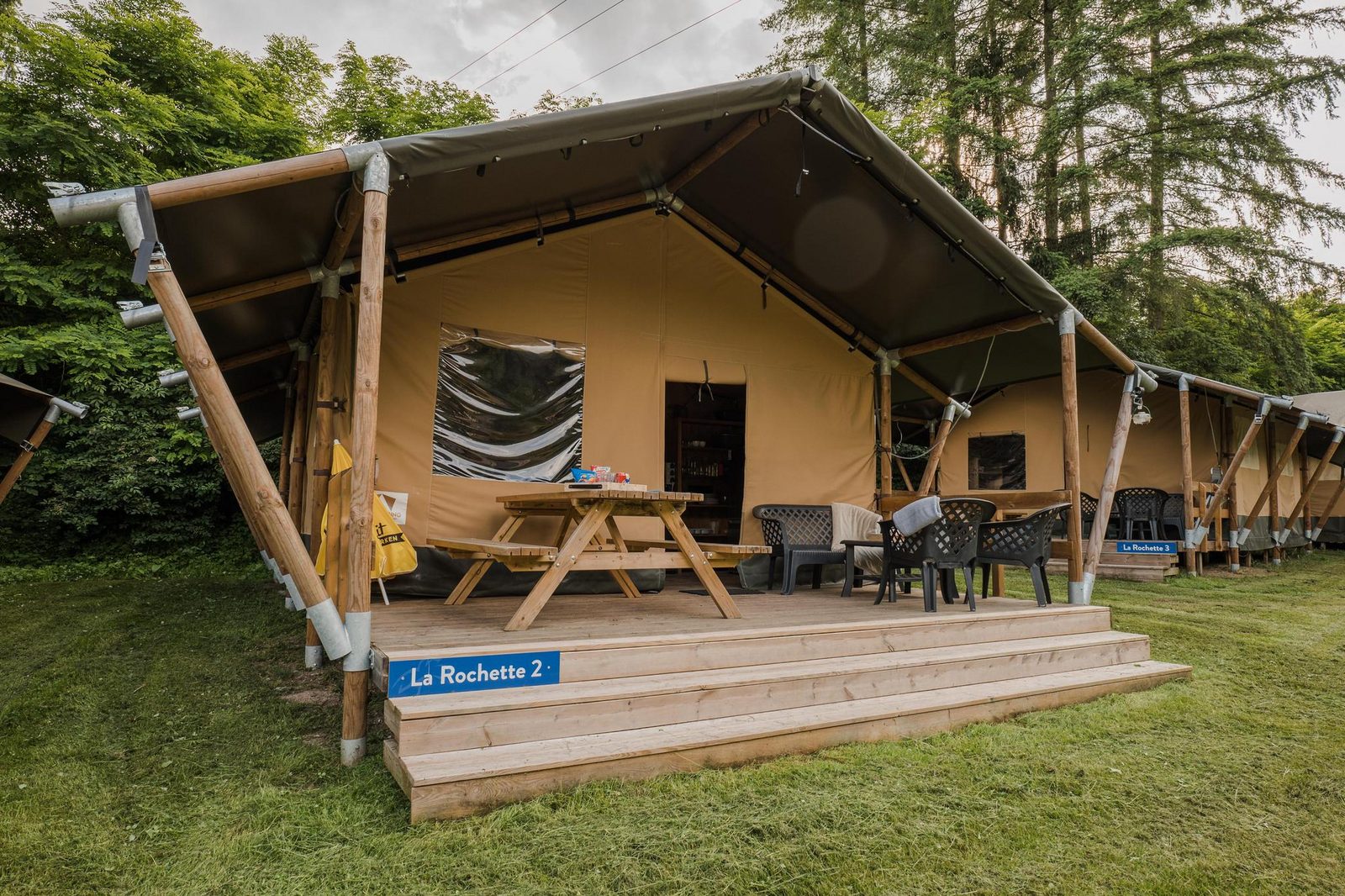 Safari tent La Rochette