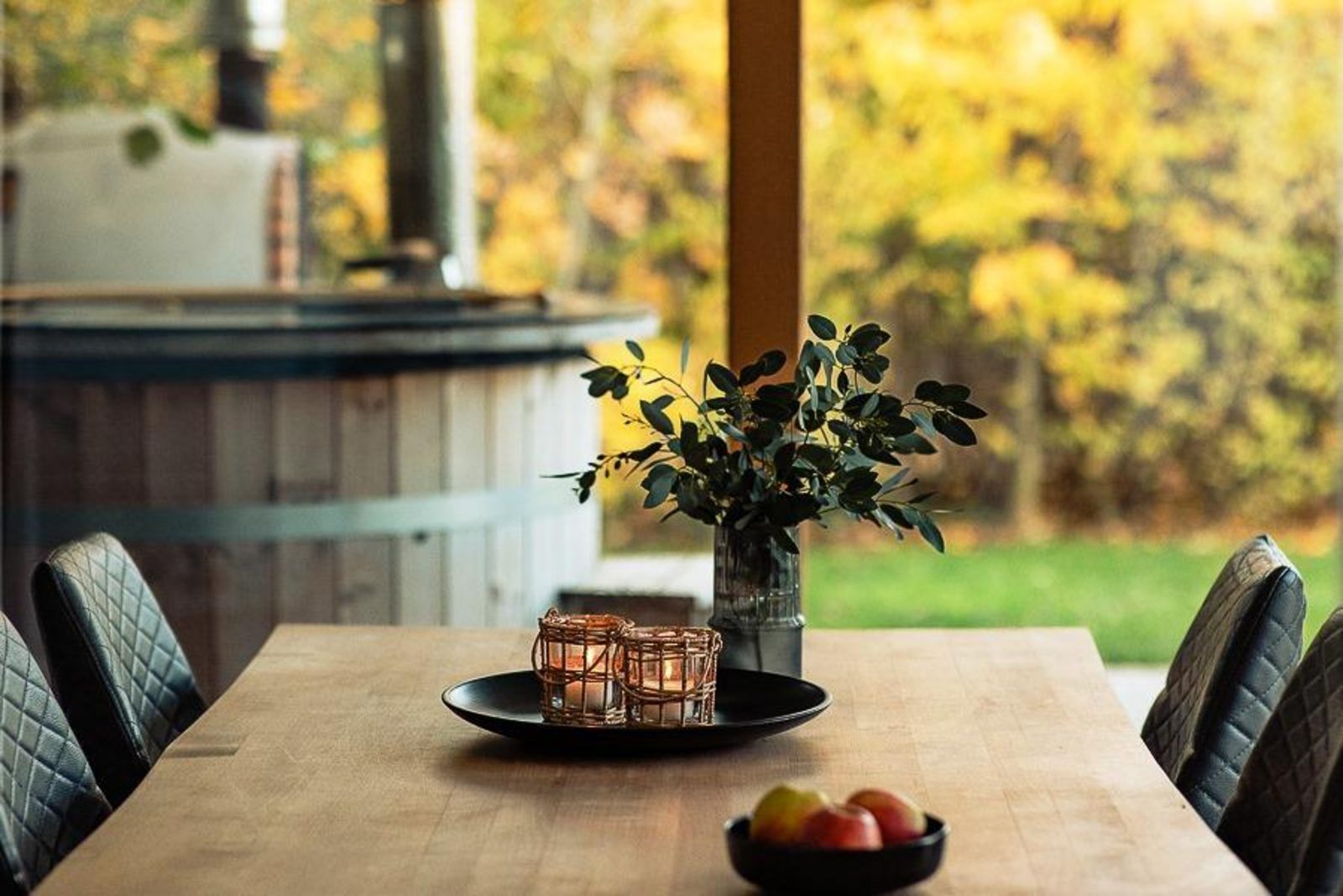 Landgoed St. Geertruid - Natuurloft® Aarde met hottub en pizzaoven