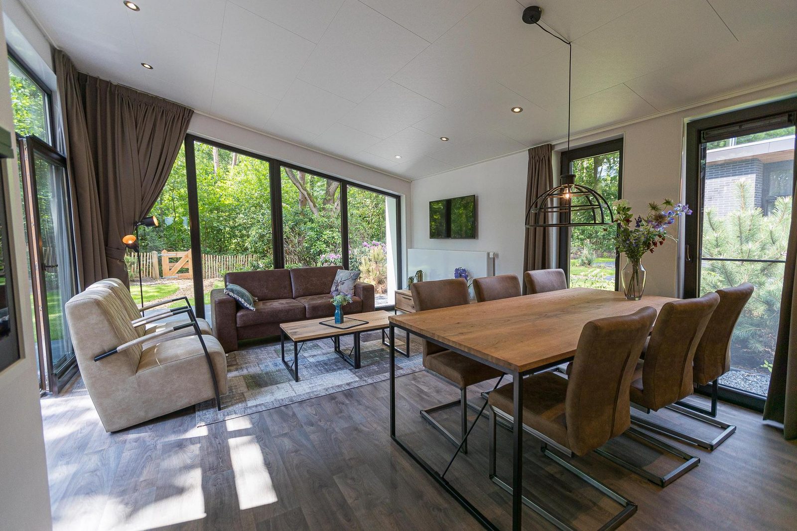 Bos Lodge 75 Eco 6 personen met Hottub