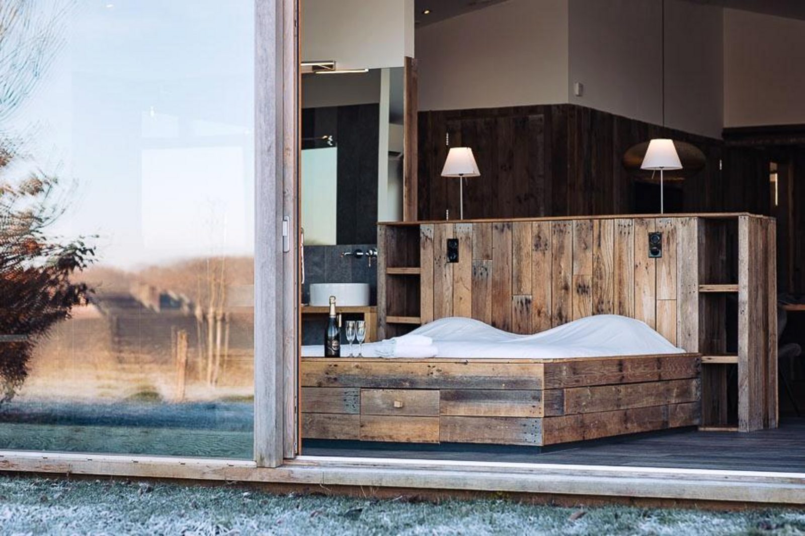 Landgoed St. Geertruid - Natuurloft® Rust met hottub
