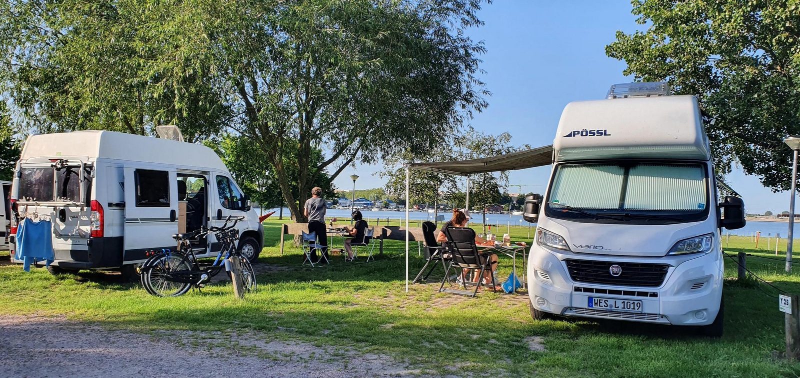 Camper/caravan Comfort plaatsen 