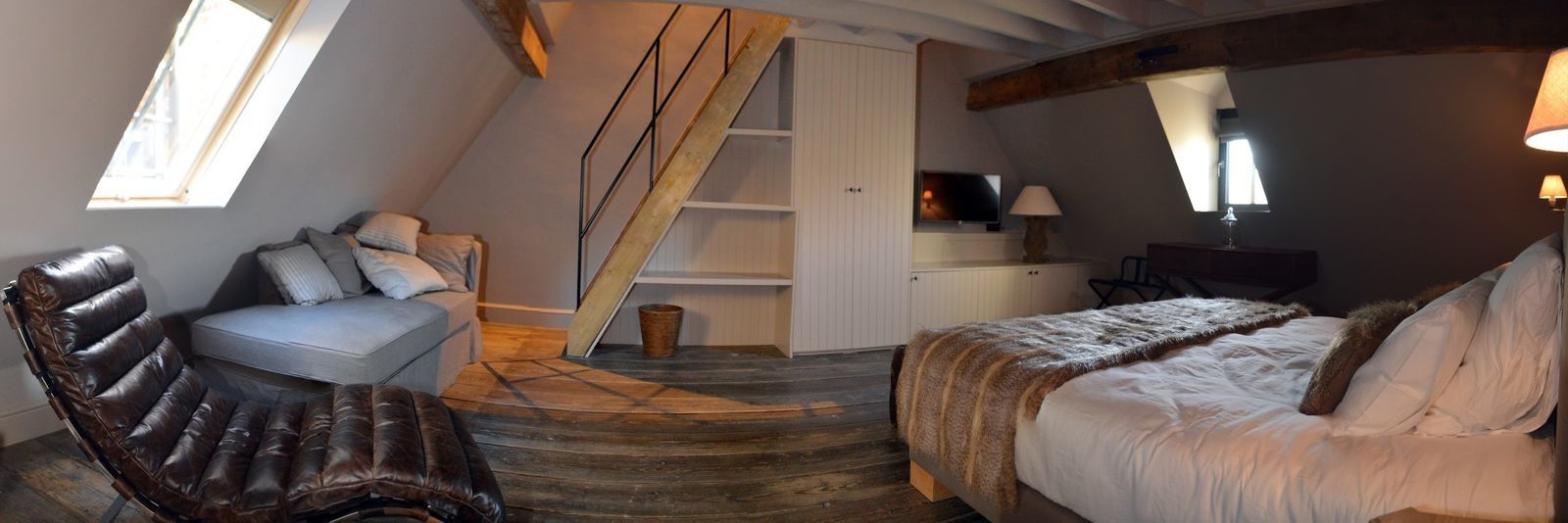 Chambre deluxe pour trois personnes