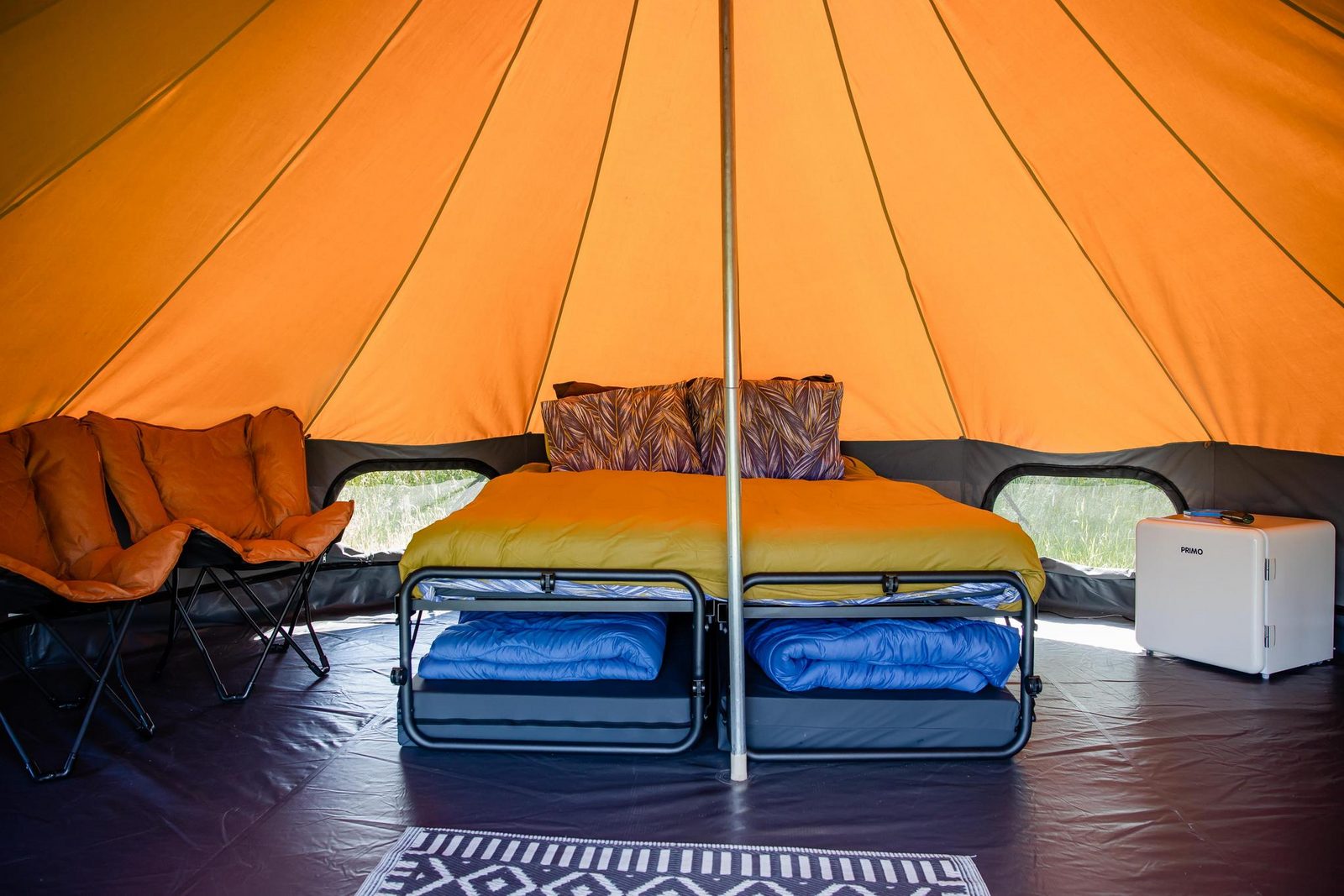 Glamping Belltent 2/4-persoons